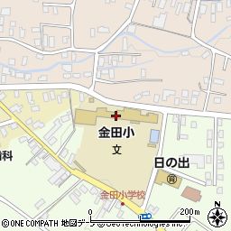 平川市立金田小学校周辺の地図