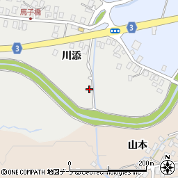 青森県弘前市宮地川添24周辺の地図
