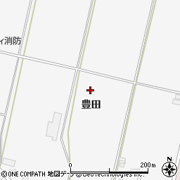青森県弘前市熊嶋豊田周辺の地図