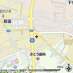 青森県平川市高木原富209周辺の地図