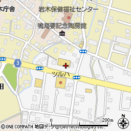 ハッピー調剤薬局弘前岩木店周辺の地図