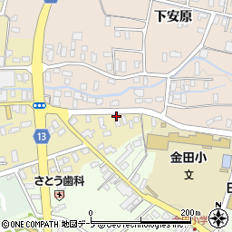 青森県平川市高木原富280周辺の地図