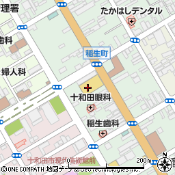 十和田市観光物産センター周辺の地図