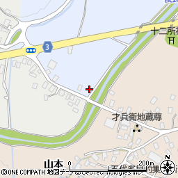 青森県弘前市八幡須崎2周辺の地図