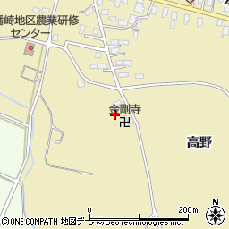 赤倉山一代堂事務所周辺の地図