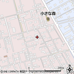 青森県十和田市西二十一番町22周辺の地図