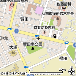 株式会社佐藤長　岩木店周辺の地図