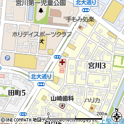 弘愛会病院周辺の地図