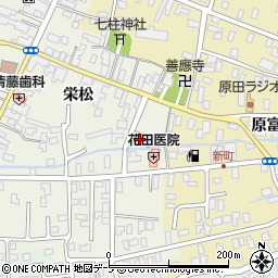 平川市商工会尾上支所周辺の地図