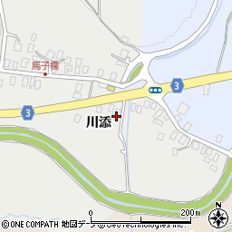 青森県弘前市宮地川添6周辺の地図