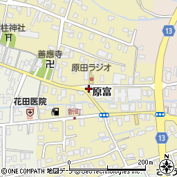 青森県平川市高木原富46-4周辺の地図