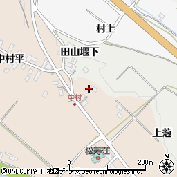 青森県黒石市下山形村ヨリ北道ノ上35周辺の地図