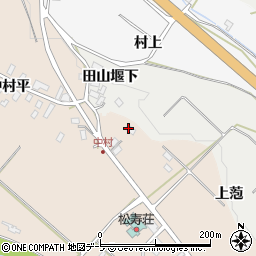 青森県黒石市下山形村ヨリ北道ノ上18周辺の地図