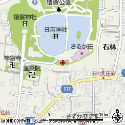 平川市役所　ふるさとセンター周辺の地図
