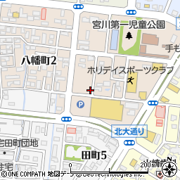 ペットショップＺｏｏｍｏｒｅ弘前店周辺の地図