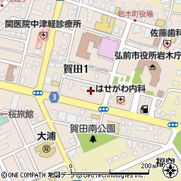 東奥信用金庫岩木支店周辺の地図