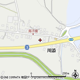 青森県弘前市宮地川添32周辺の地図