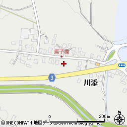 青森県弘前市宮地川添33周辺の地図