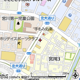 みちのく銀行弘前公園前支店周辺の地図