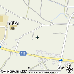 青森県平川市猿賀明堂周辺の地図