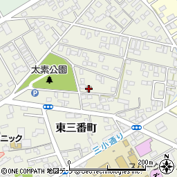 太素塚集会所周辺の地図