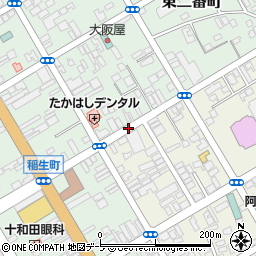 十和田富士屋ホテル周辺の地図