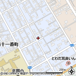 青森県十和田市西十一番町6-13周辺の地図