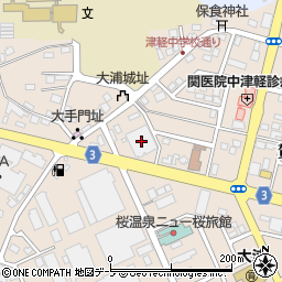 竹谷商店冷蔵庫周辺の地図