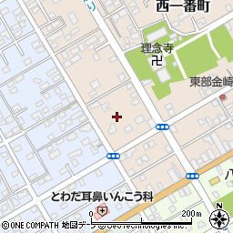 青森県十和田市西一番町15-27周辺の地図