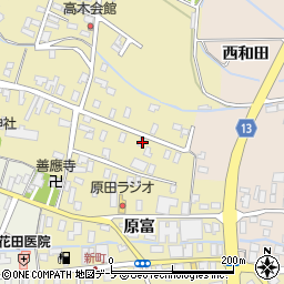青森県平川市高木原富69-12周辺の地図