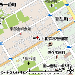 有限会社澤目麺工場周辺の地図