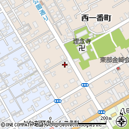 青森県十和田市西一番町15-41周辺の地図