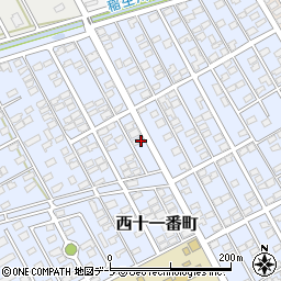 青森県十和田市西十一番町26周辺の地図