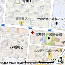 株式会社前川製作所　弘前営業所周辺の地図
