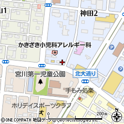 株式会社ケアライフ青森 弘前営業所周辺の地図