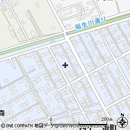 青森県十和田市西十一番町28-24周辺の地図