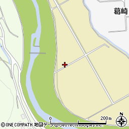 青森県黒石市石名坂葛崎川原周辺の地図