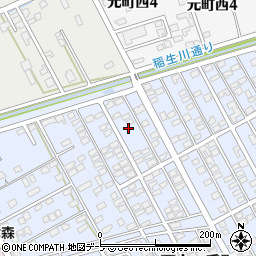 青森県十和田市西十一番町28周辺の地図