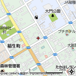 中川原酒店周辺の地図