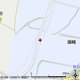 青森県弘前市八幡須崎61周辺の地図