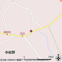青森県弘前市百沢笹平28周辺の地図