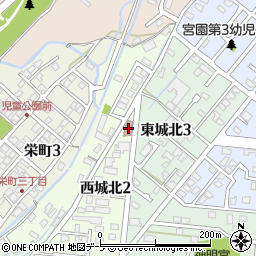 グループホームバンドー弘前周辺の地図
