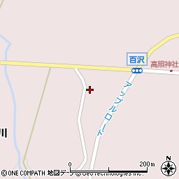 青森県弘前市百沢鶴田79周辺の地図