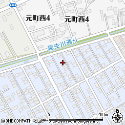 青森県十和田市西十一番町12-4周辺の地図