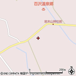 青森県弘前市百沢高田79周辺の地図