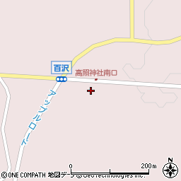青森県弘前市百沢鶴田5周辺の地図