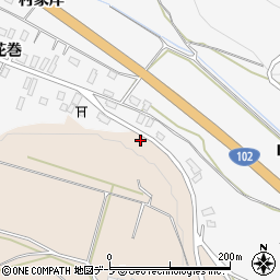 青森県黒石市下山形中村平51周辺の地図