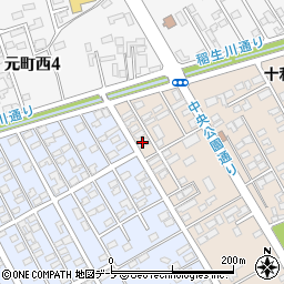 青森県十和田市西一番町13-32周辺の地図