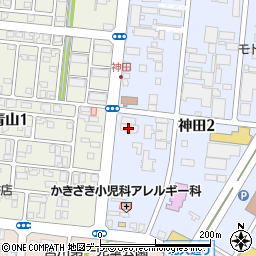 ホワイト急便　神田工場前店周辺の地図