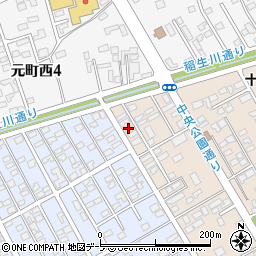 青森県十和田市西一番町13-34周辺の地図